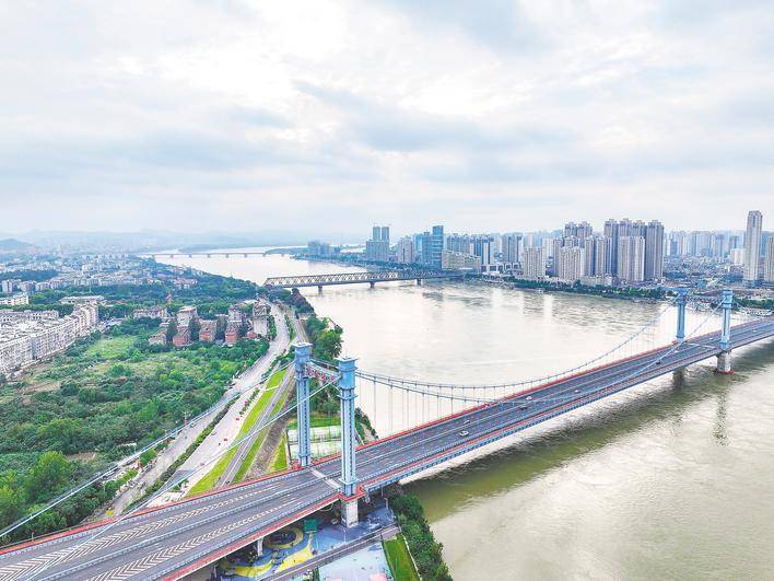 汉江今年第6号洪水形成