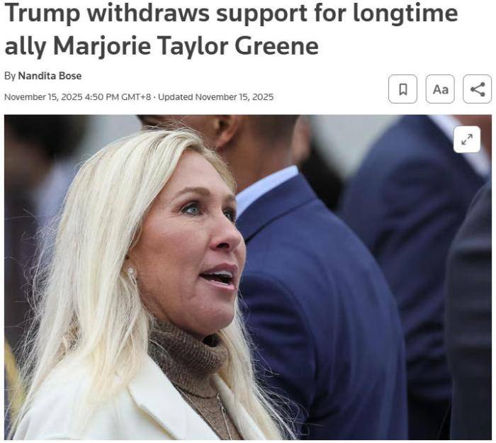 特朗普与“长期盟友”决裂 特朗普与“长期盟友”决裂