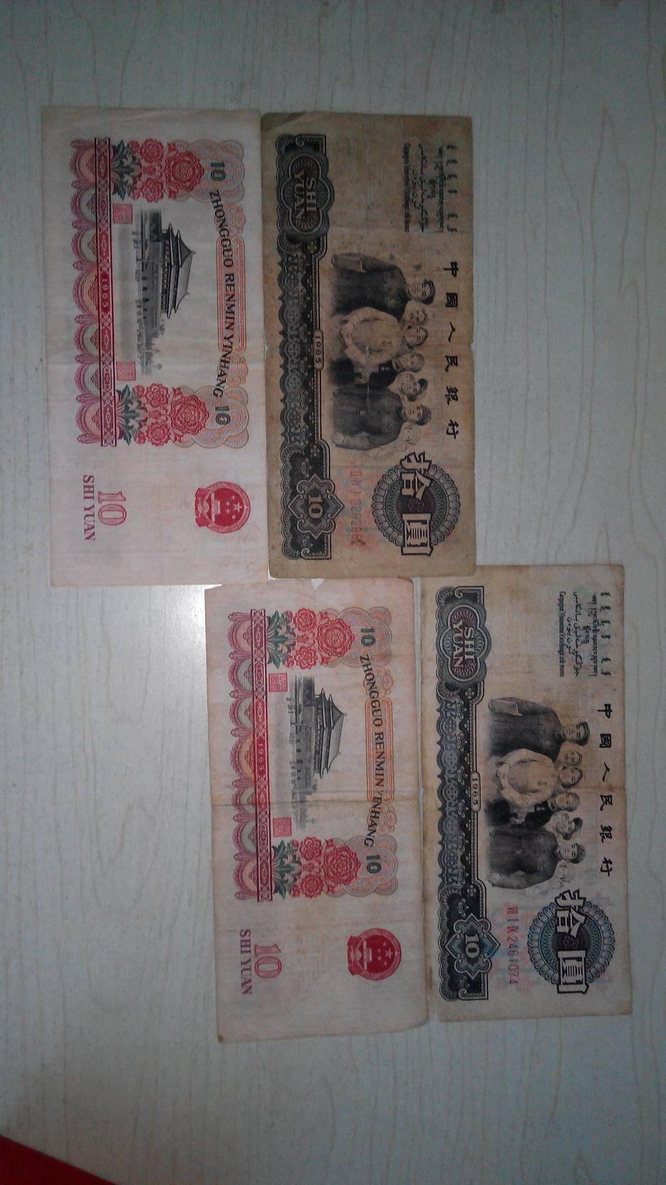 十元人命币(十元人民币花是什么花)
